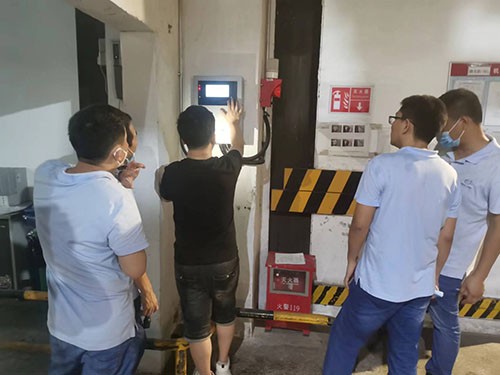 燃氣在線監測系統安裝現場圖