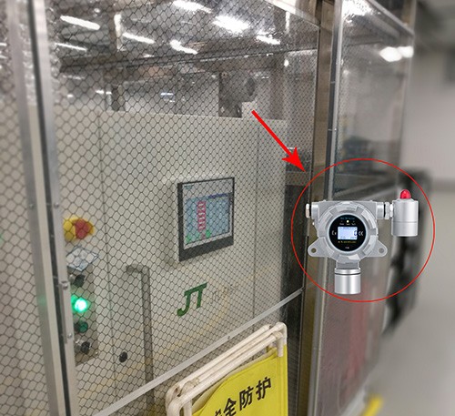 可燃?xì)怏w檢測(cè)儀現(xiàn)場(chǎng)圖