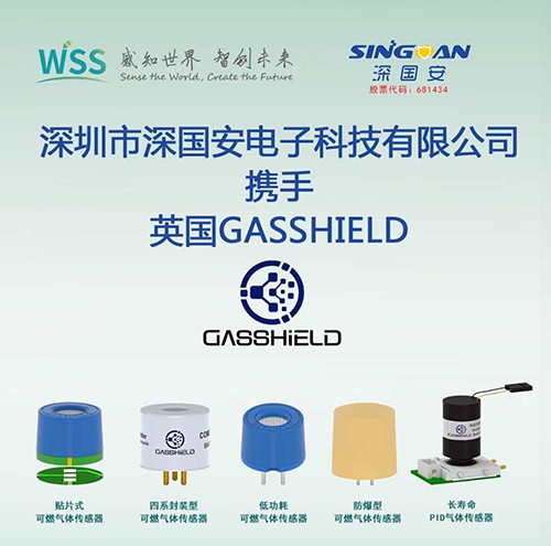 英國氣盾可燃傳感器